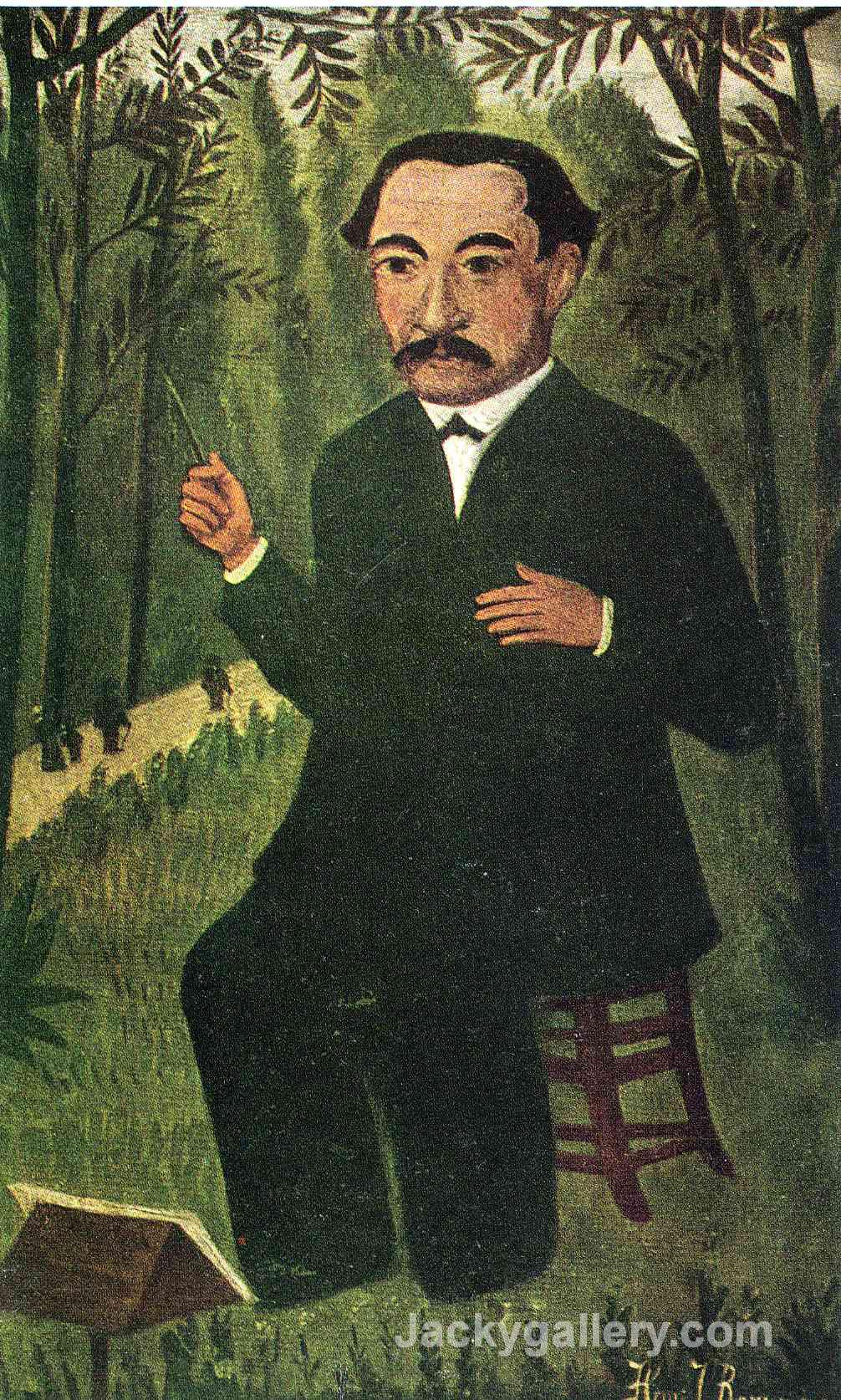 Henri Rousseau as Orchestra Conductor by Henri Rousseau paintings reproduction